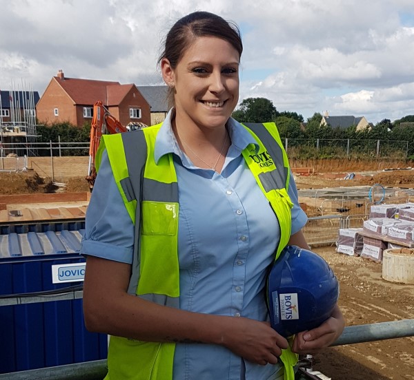 Labouring job laid the foundations for Katie's successful career in home building